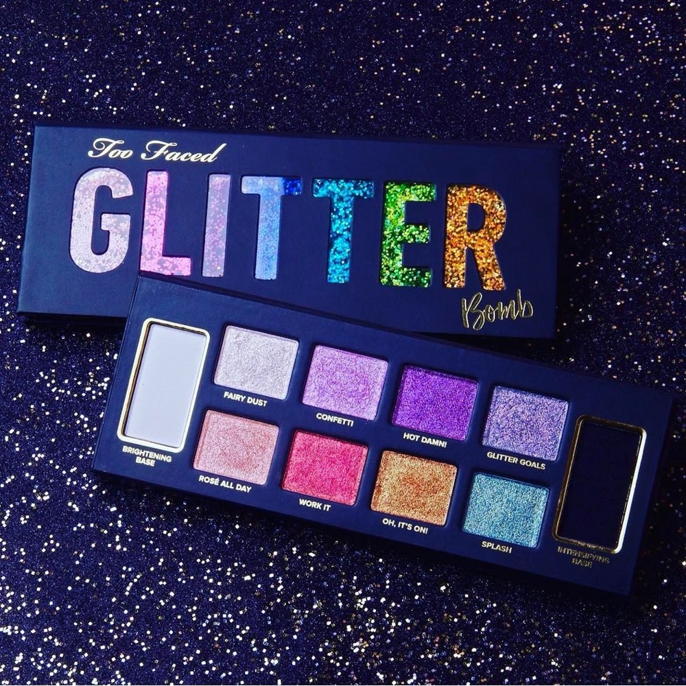 Too Faced Glitter Bomb Eyeshadow Palette